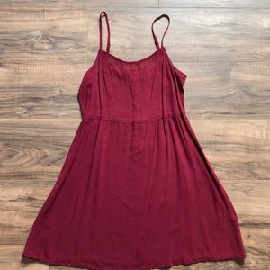 Burgundy Short Dress | Size US 6